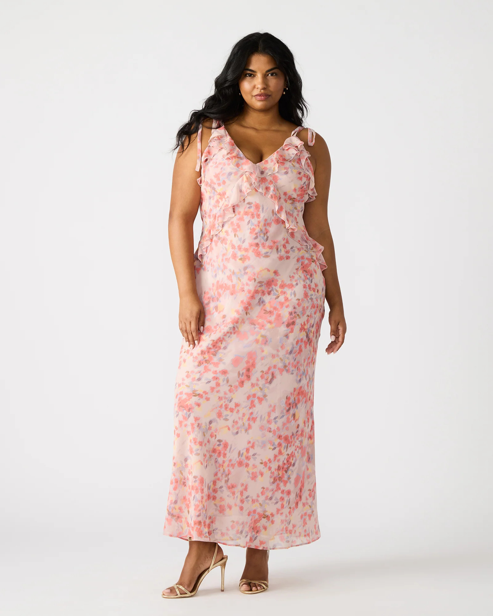 ADALINA Dress Lavender | Women's Maxi Dress | Steve Madden (US)