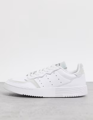 adidas Originals Supercourt trainers in white | ASOS (Global)