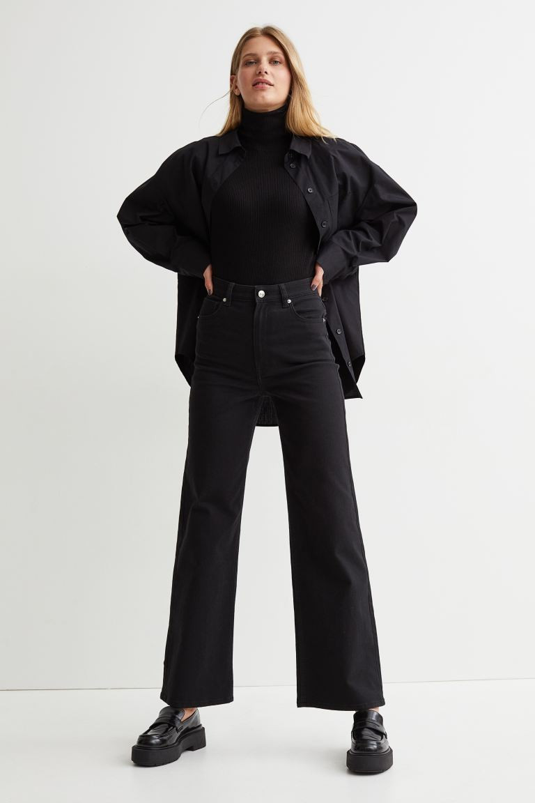 Oversized cotton shirt | H&M (UK, MY, IN, SG, PH, TW, HK)