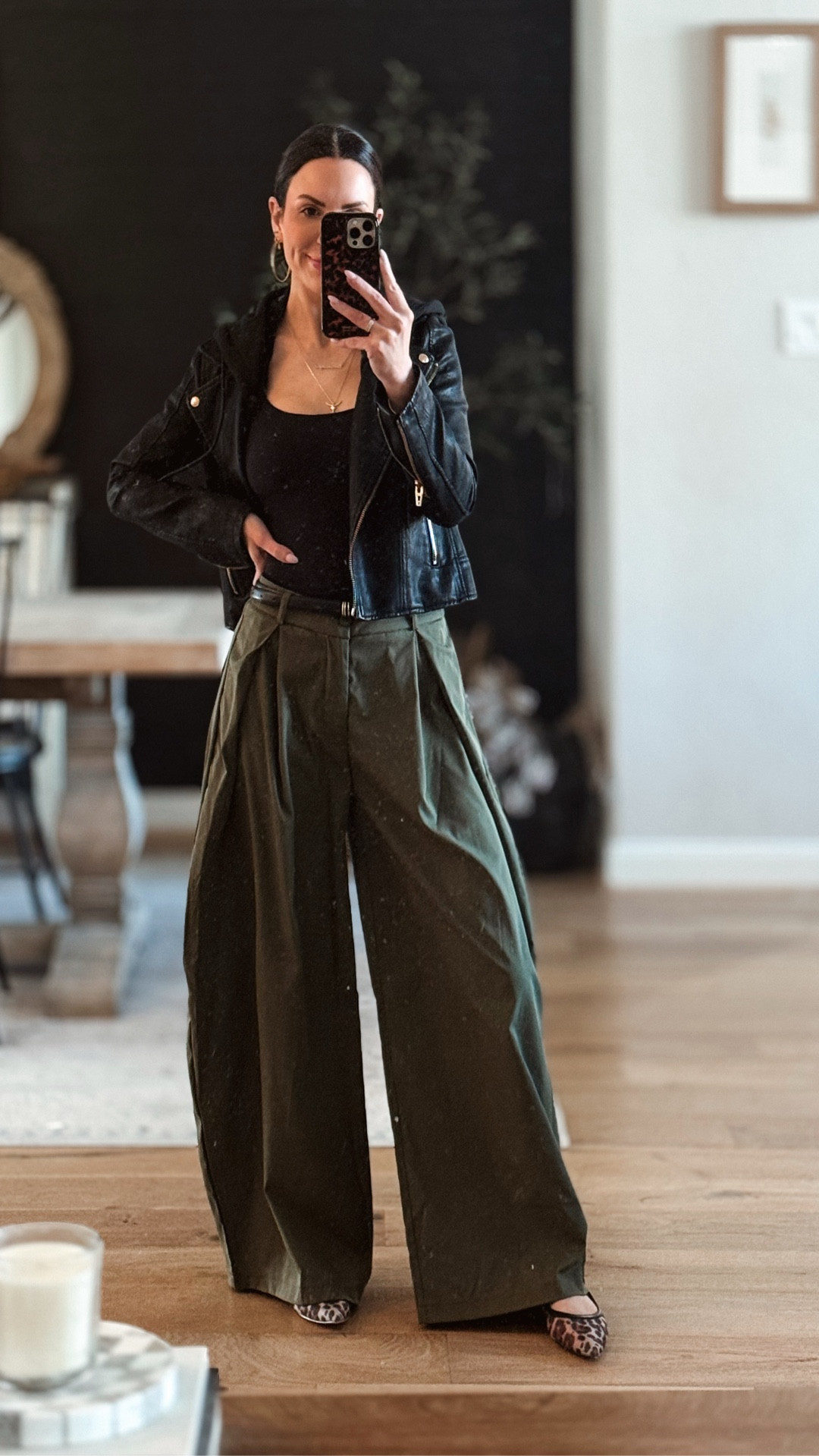 These Amazon pants are giving Zara but for half the price! 
I’m 5’6”1/2 - 130lbs 
wearing a small in the pants 
#amazonfashion 


#LTKootd #LTKOver40 #LTKValentine