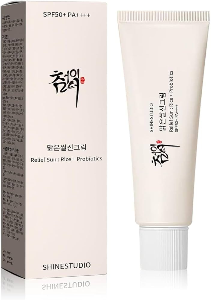 첨이터 Relief Sun Organic sunscreen SPF50,+PA++++ Rice and Probiotics | Korean Skin Care Solut... | Amazon (US)