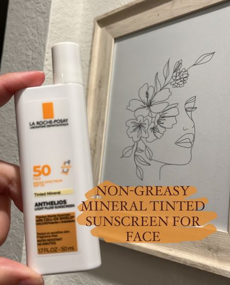 MINERAL TINTED SUNSCREEN FOR FACE — non-greasy!

#LTKbeauty #LTKswim