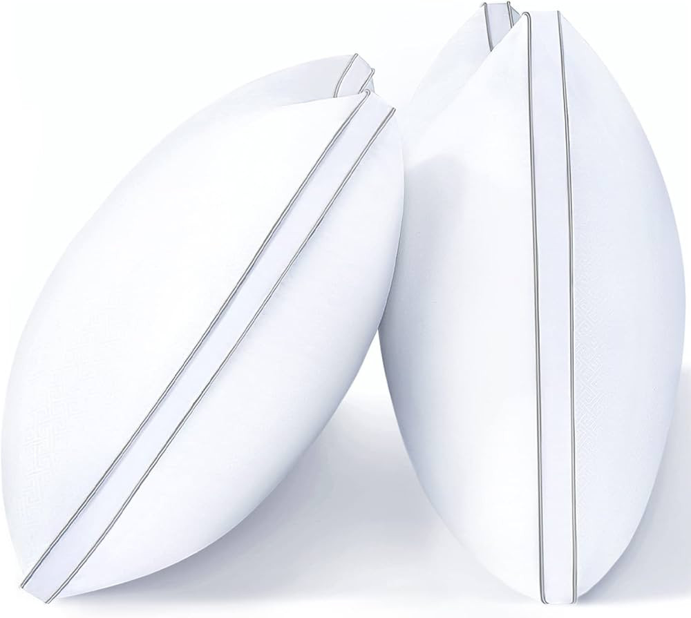 viewstar King Size Pillows Set of 2, Down Alternative Bed Pillows, Back Side Sleeper Pillow for N... | Amazon (US)