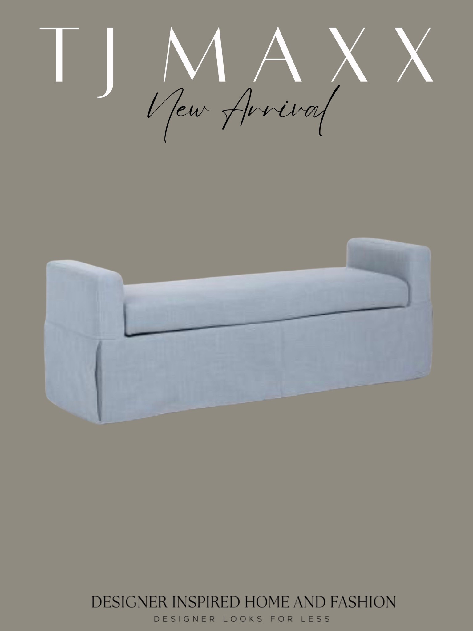 New arrival oversized upholstered bench!

#LTKHome