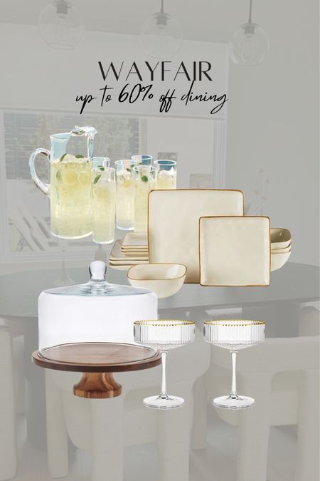 Wayfair is currently doing up to 60% off all dinning! Here are my top picks! 

#LTKhome #LTKsalealert