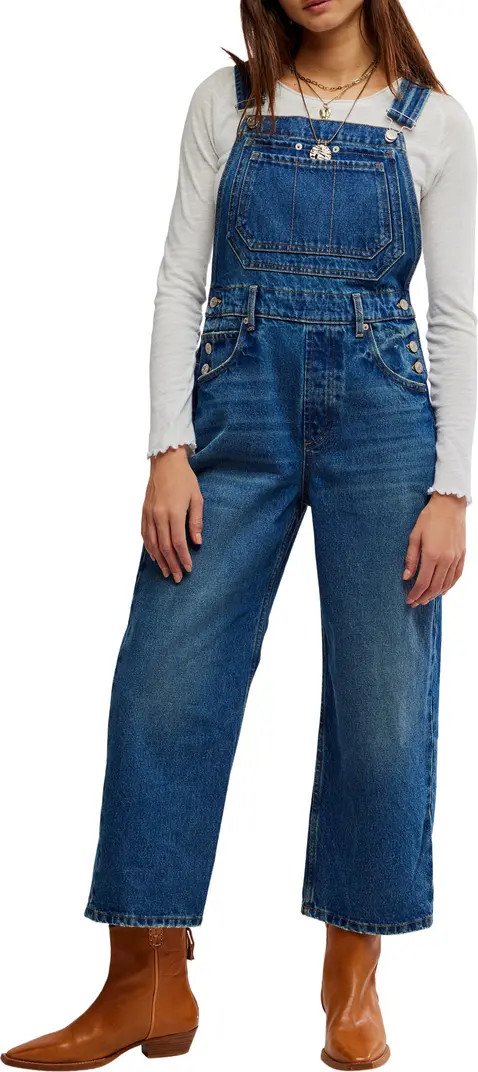Free People Deep Trance Denim Overalls | Nordstrom | Nordstrom