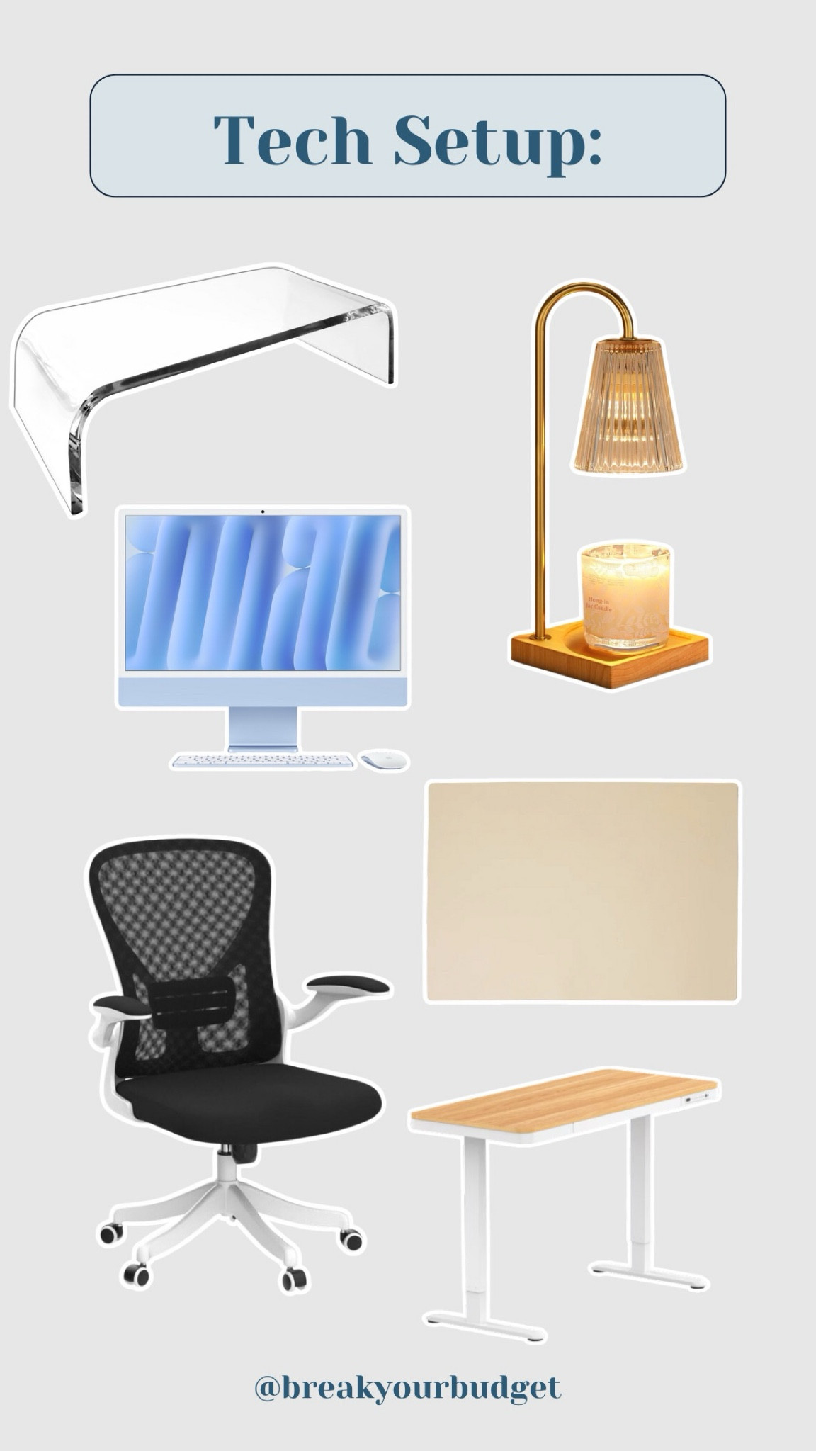 My tech set up! #Tech #DeskSetUp #WorkFromHome #BreakYourBudget

#LTKWorkwear #LTKHome