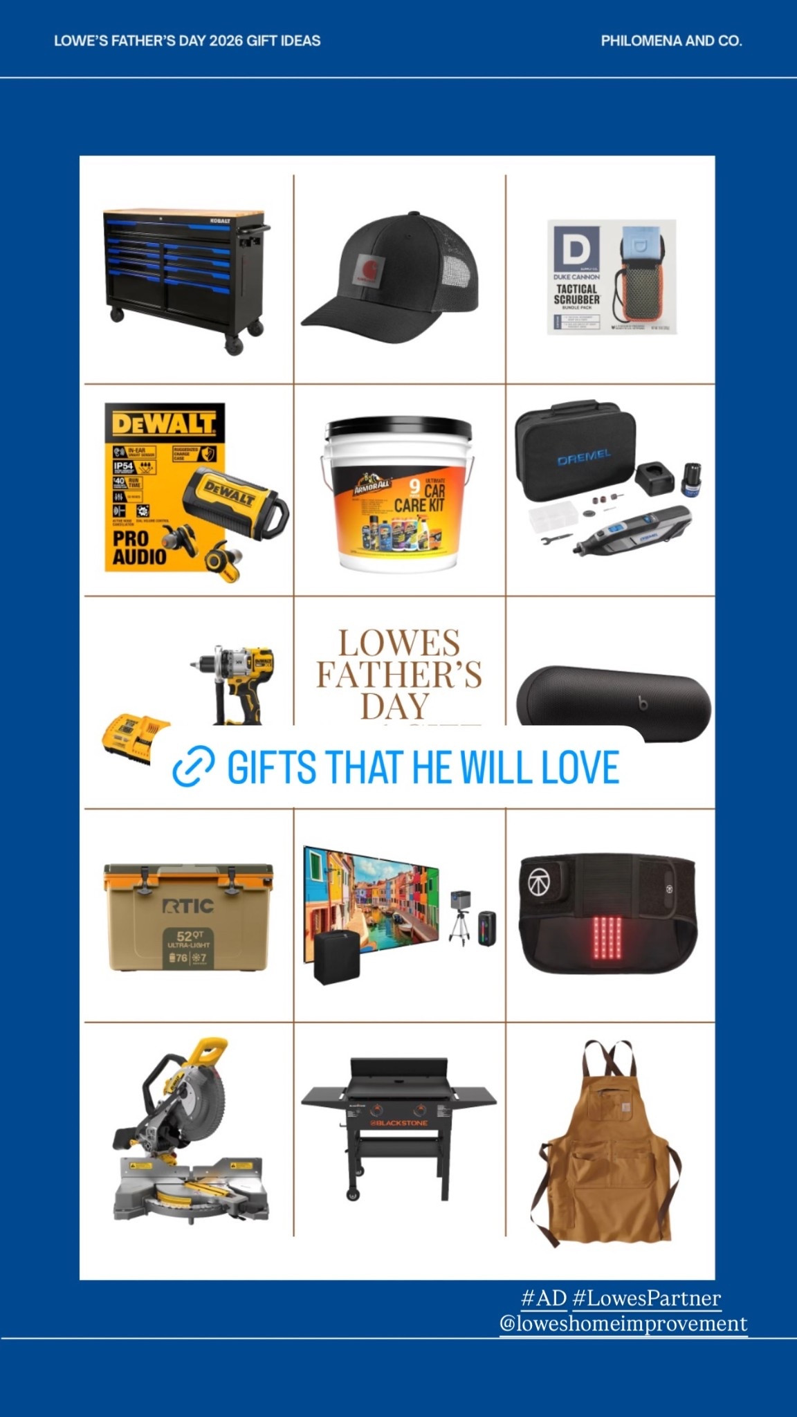 Father’s Day gift ideas he will love 💙

Fathers Day Gift Guide

#LTKSeasonal #LTKSaleAlert #LTKMens