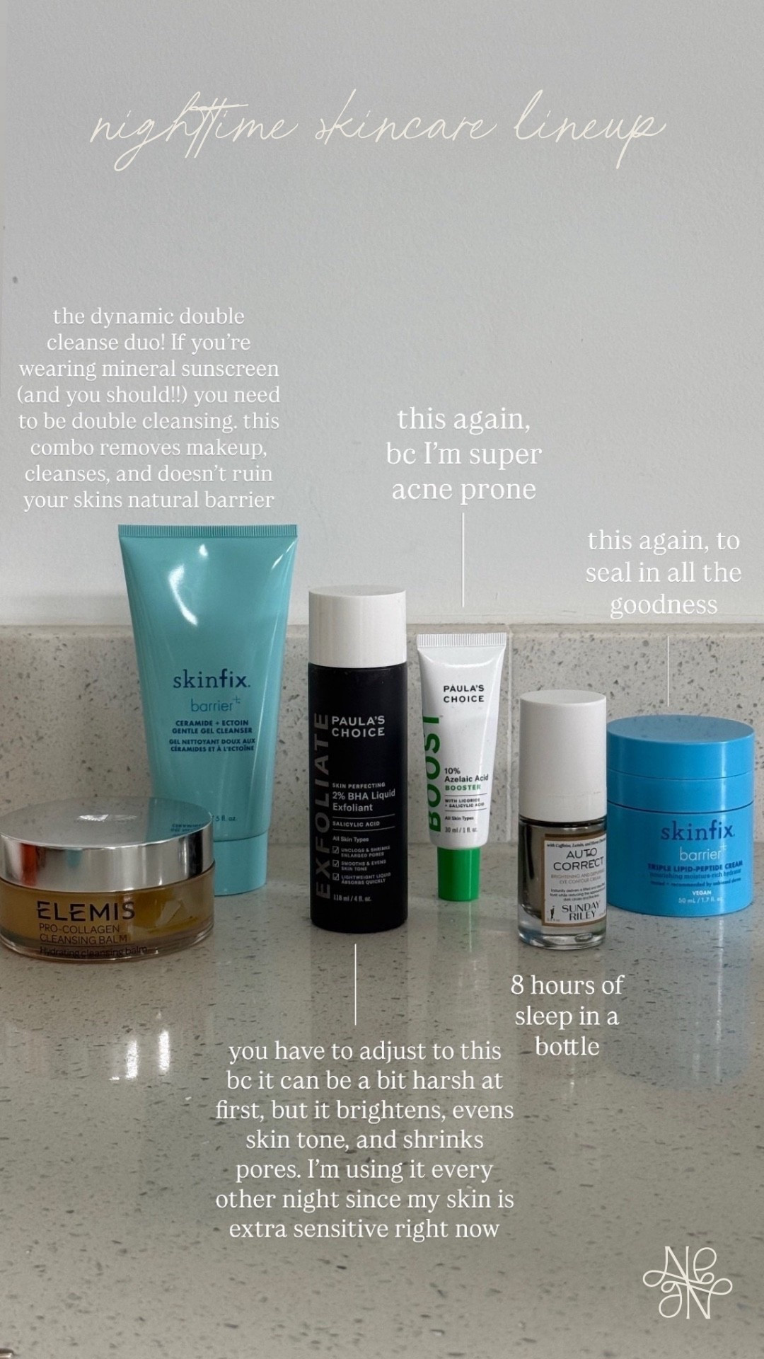 Pregnancy skincare lineup 🫧 

PM skincare
Beauty favorites 
Skincare favorite
Nighttime skincare 

#LTKBeauty #LTKBump