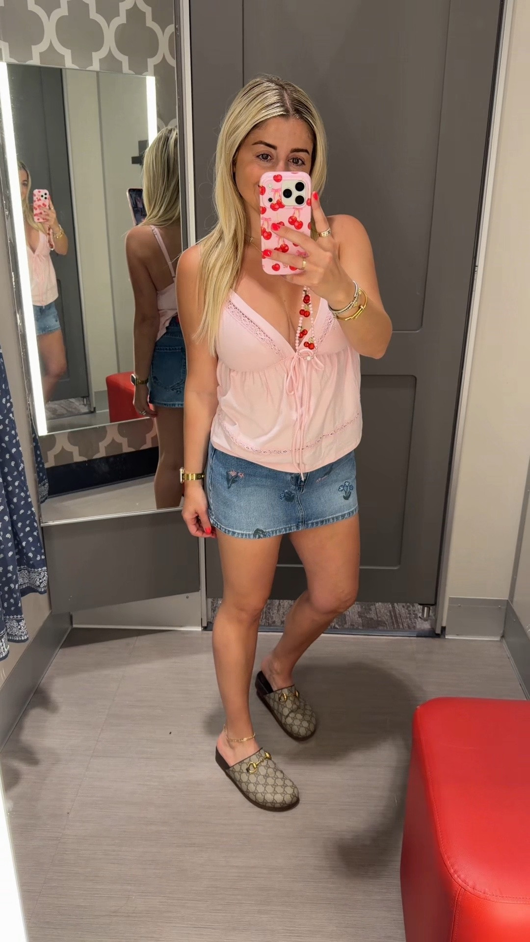 @Target summer outfit!
Tank xs
Denim skirt size 4