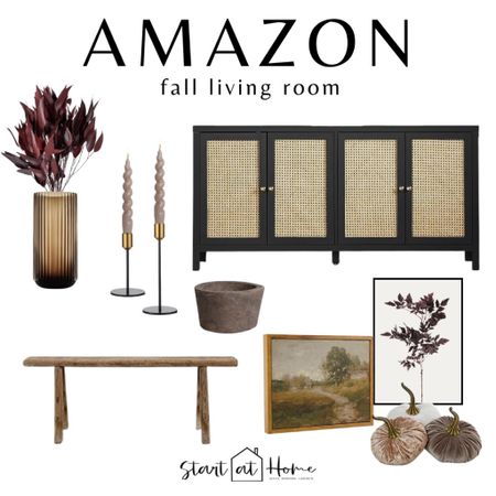 Amazon fall living room finds, home decor, Brooke start at home 

#LTKhome #LTKSeasonal #LTKHoliday