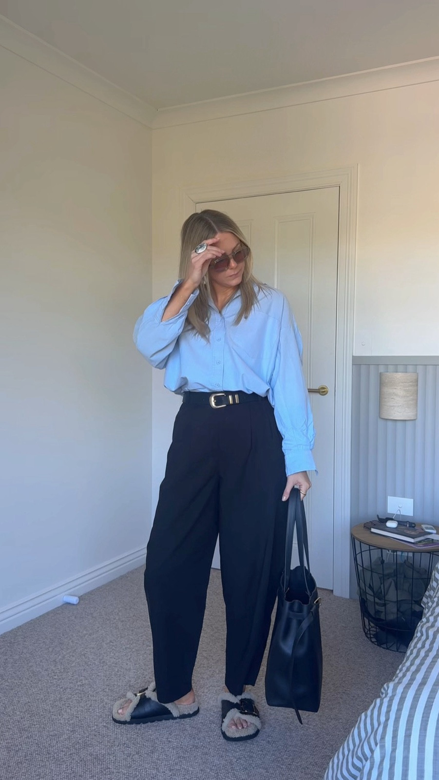 A cute and easy outfit for work - linen barrel pants and an oversized shirt. I’m in a medium in the pants and a 6 in the shirt (it runs huge!).

#LTKaustralia #LTKstyletip #LTKworkwear