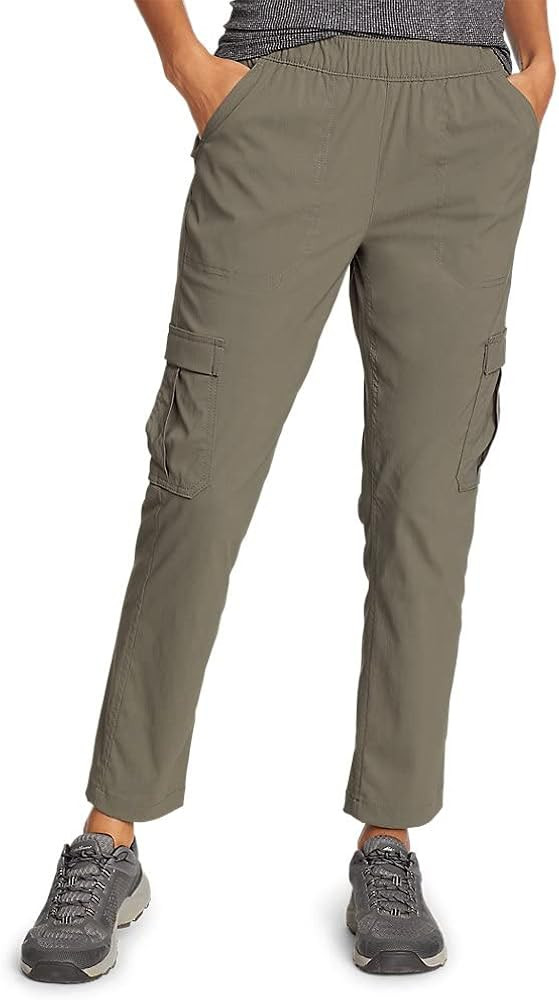 Eddie Bauer Women's Guide Ripstop Cargo Ankle Pant | Amazon (US)