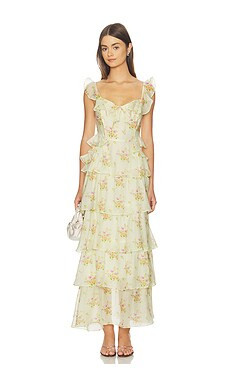 ASTR the Label Adess Dress in Yellow Floral from Revolve.com | Revolve Clothing (Global)