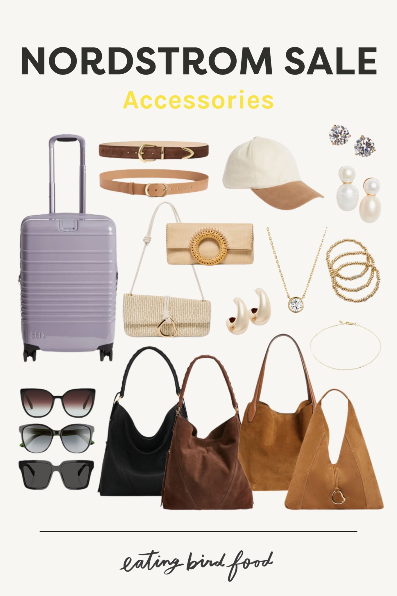 Nordstrom Sale: Accessories.

Nordstrom / Sunglasses / Belt / Hobo Bag / Suitcase / Handbags / Jewelry 

#LTKSaleAlert #LTKSeasonal #LTKFindsUnder100