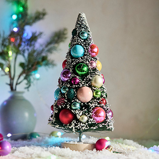Snowy Decorated Brush Tree | Terrain