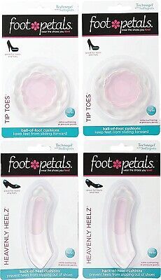 Foot Petals Tip Toes 2 Pair Pack, Heavenly Heelz 2 Pair Pack Pink Gel One Size  | eBay | eBay US