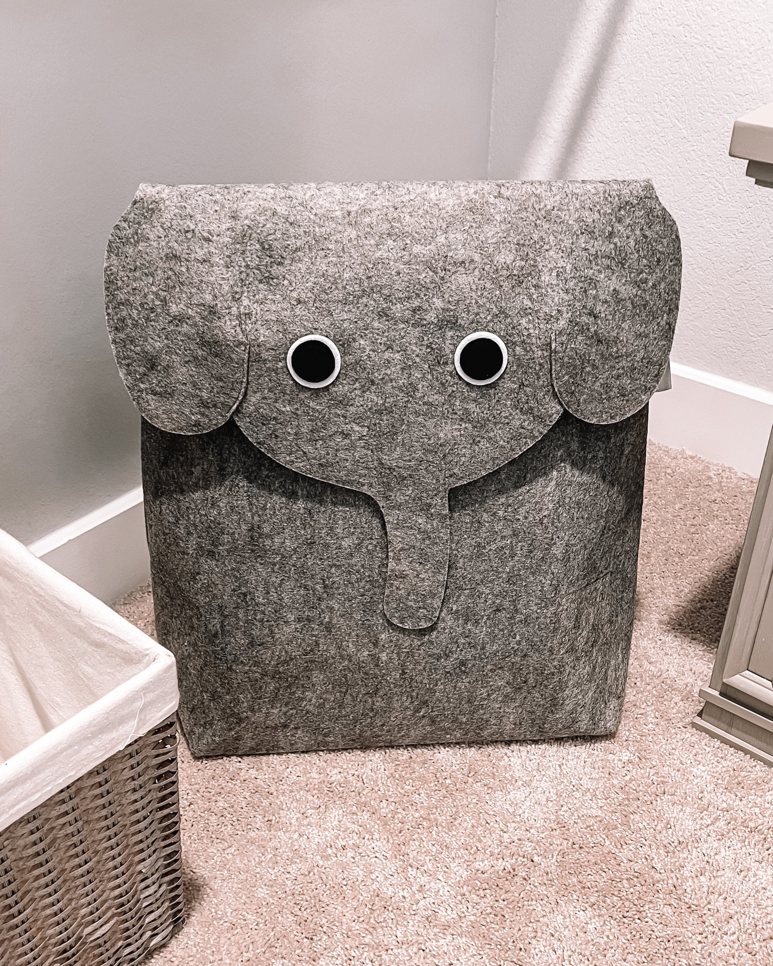 Elephant laundry bin! Love this since baby boys nursery is upstairs and it has a handle so it’s very easy to carry!

#nursery #baby #bin #laundry #homeorganizing

#LTKhome #LTKkids #LTKbaby