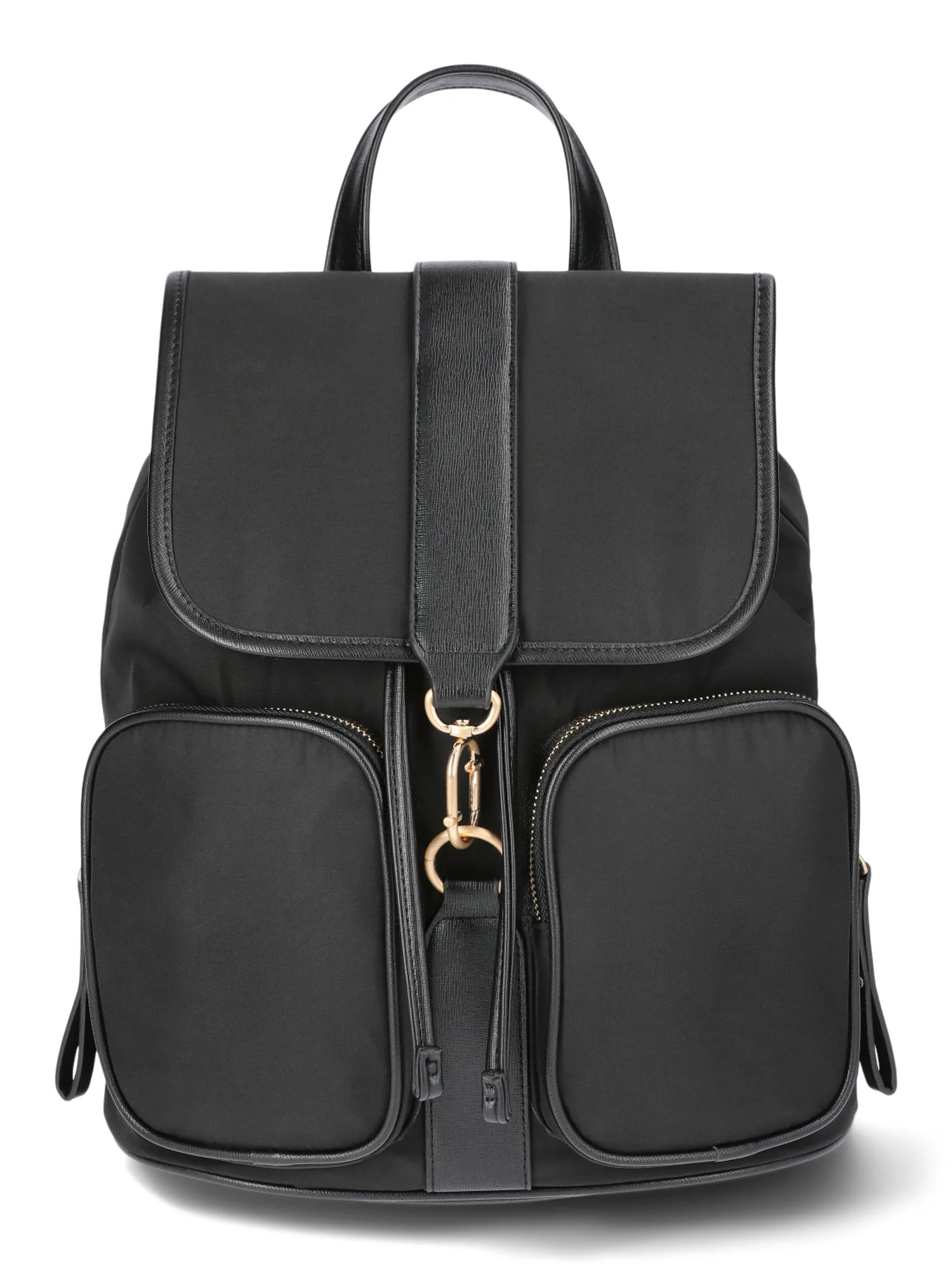 Time and Tru Women's Jessa Backpack, Black | Walmart (US)