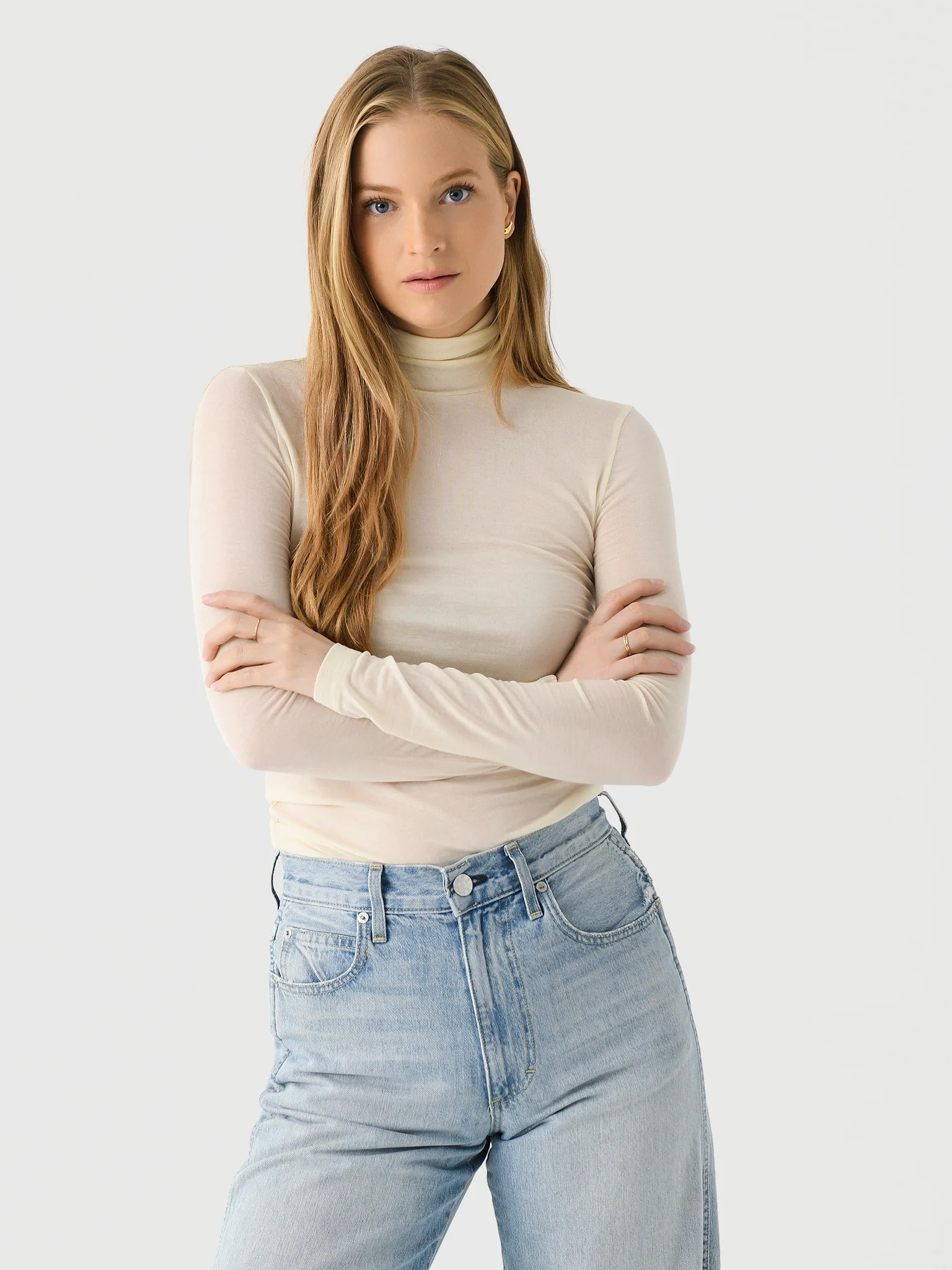 AGOLDE
                      
                     Women's Pascale Turtleneck | Saint Bernard