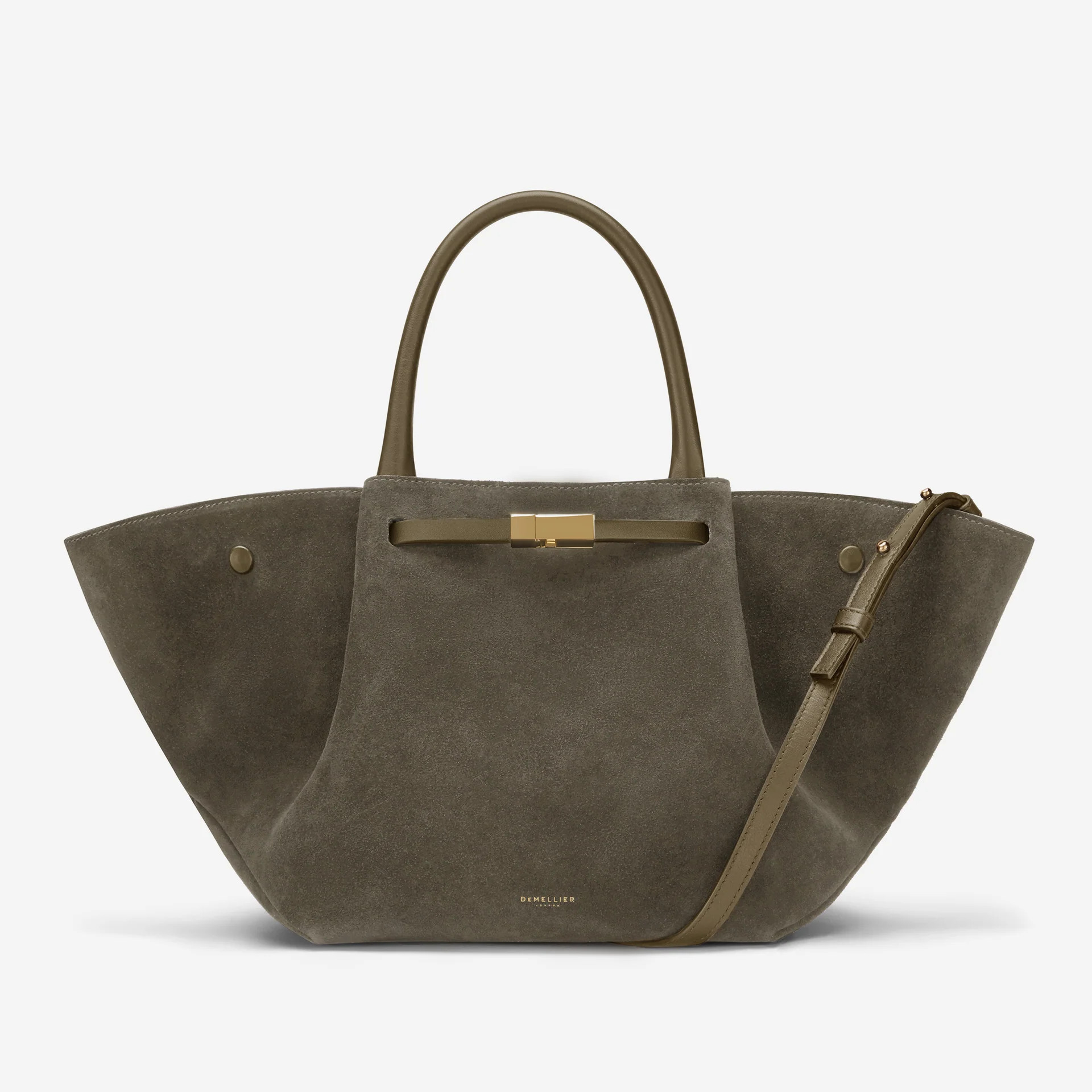 The Midi New York | Olive Suede & Olive Smooth | DeMellier | DeMellier