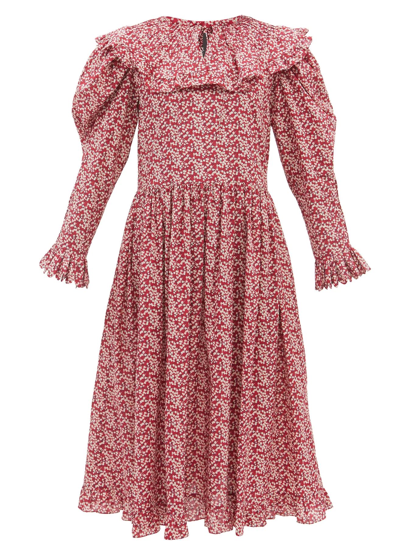 Gertrude floral-print cotton dress | Horror Vacui | Matches (US)