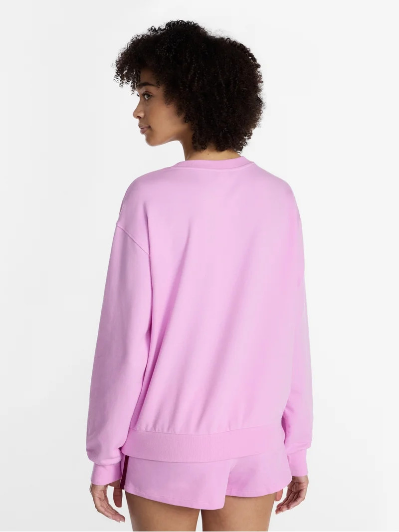 No Boundaries Sleepwear Top with Long Sleeves, Women\u2019s XXS-3X | Walmart (US)