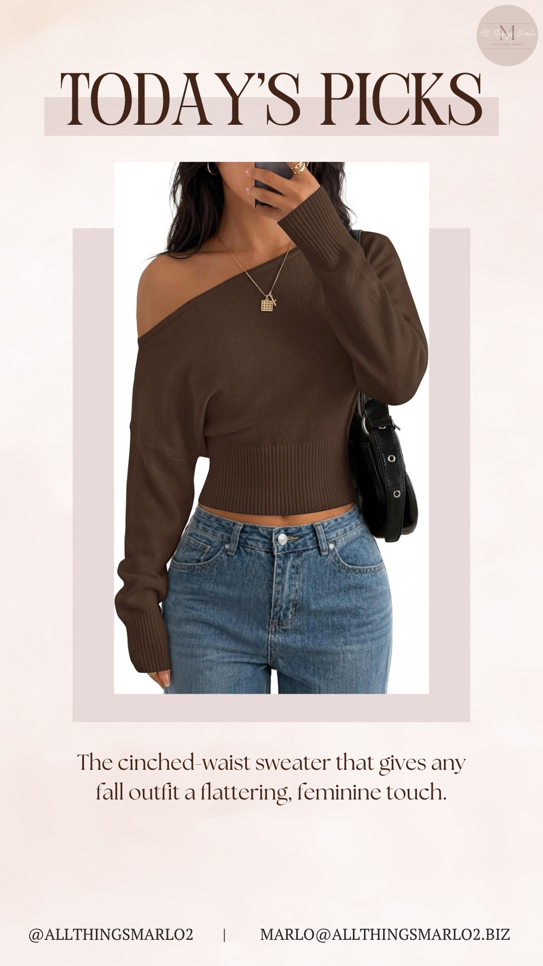 The cinched-waist sweater that gives any fall outfit a flattering, feminine touch. 

 #LTKSeasonal #LTKWorkwear #LTKTravel