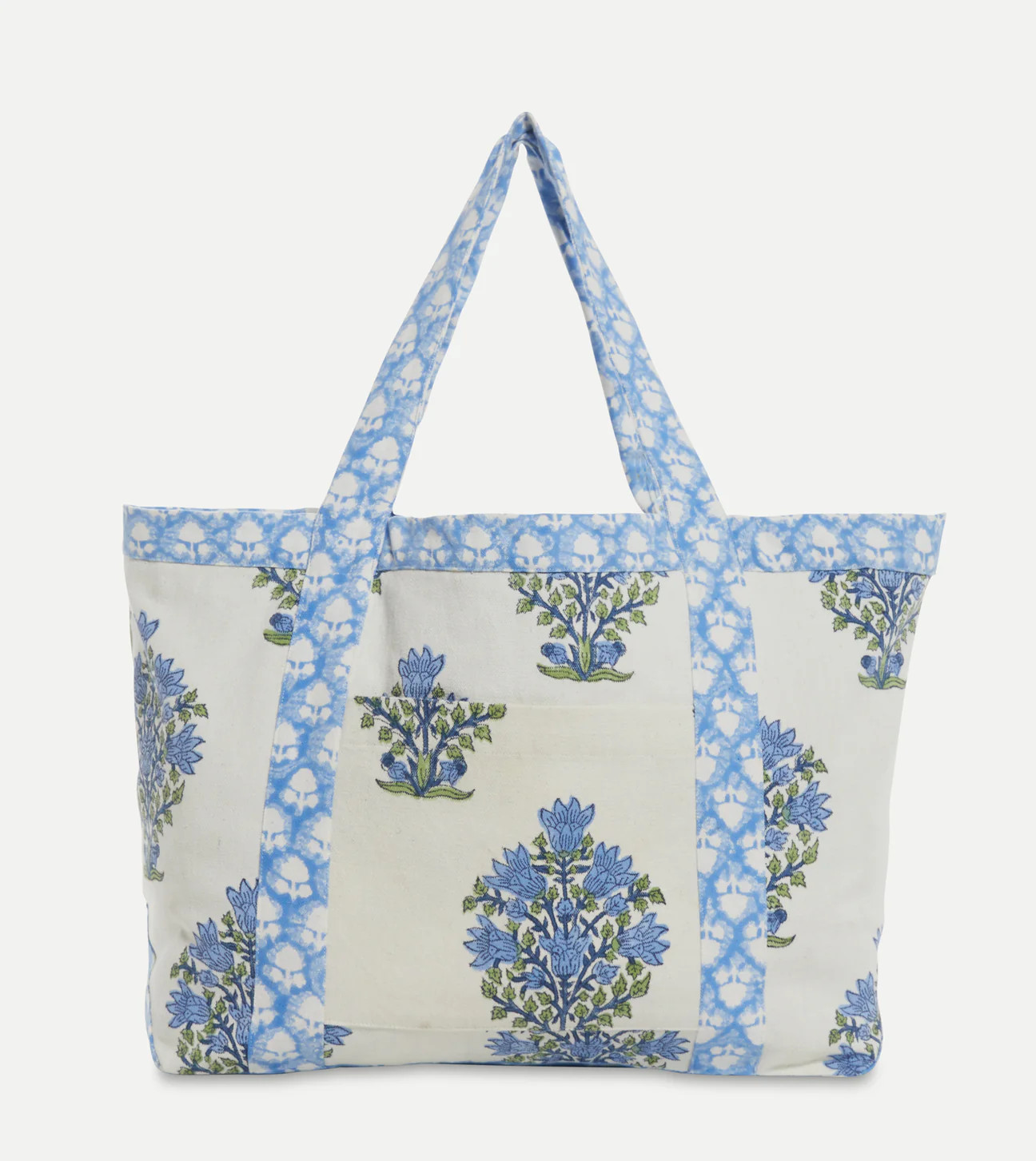 Medium Block Print Tote | Renwick Golf