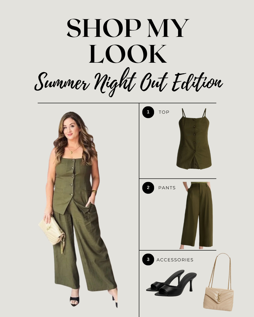 Re-create my summer night out outfit! I love a matching set.  

 #LTKootd #LTKSeasonal #LTKOver40