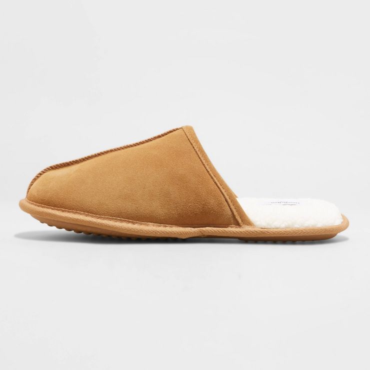 Men's Alex Scuff Slide Leather Slippers - Goodfellow & Co™ | Target