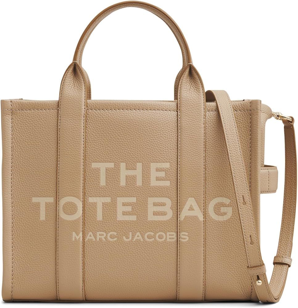 Marc Jacobs Women's The Leather Medium Tote Bag | Amazon (US)