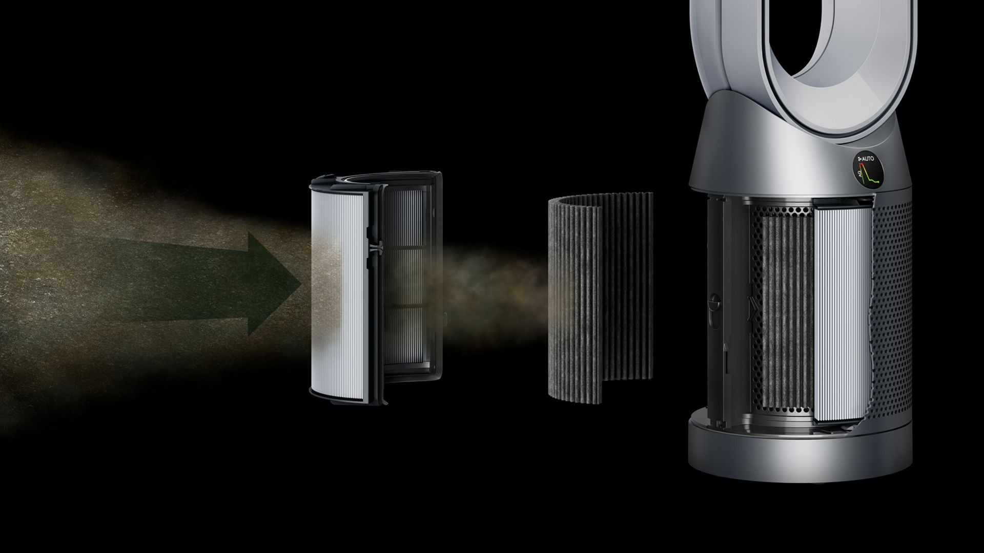 Dyson Purifier Cool™ TP07 (White/Silver) | Dyson Australia