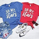 Oh My Stars T-Shirt | Oh My Stars Shirt | 4th Of July Tee | Mom 4th of July Outfit | Fireworks Shirt | Amazon (US)