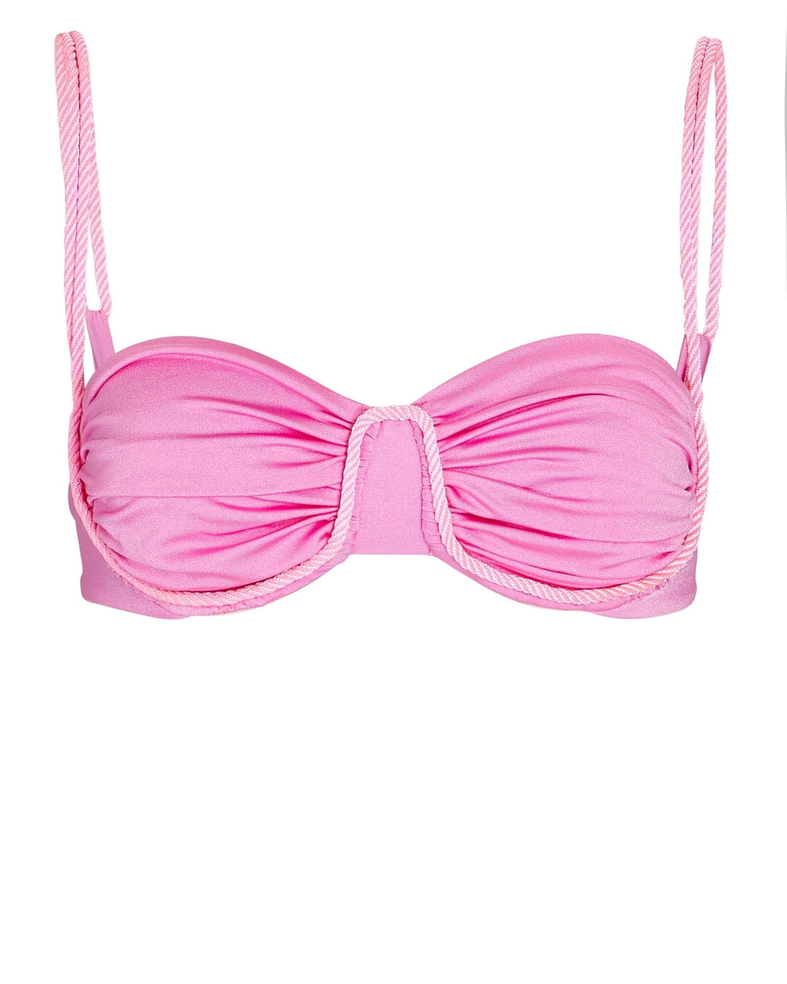 Lula Ruched Bikini Top | INTERMIX