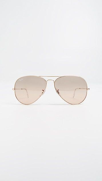 Oversized Original Aviator Sunglasses | Shopbop