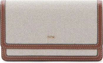 MANGO Textured Flap Wallet on a Chain | Nordstrom | Nordstrom