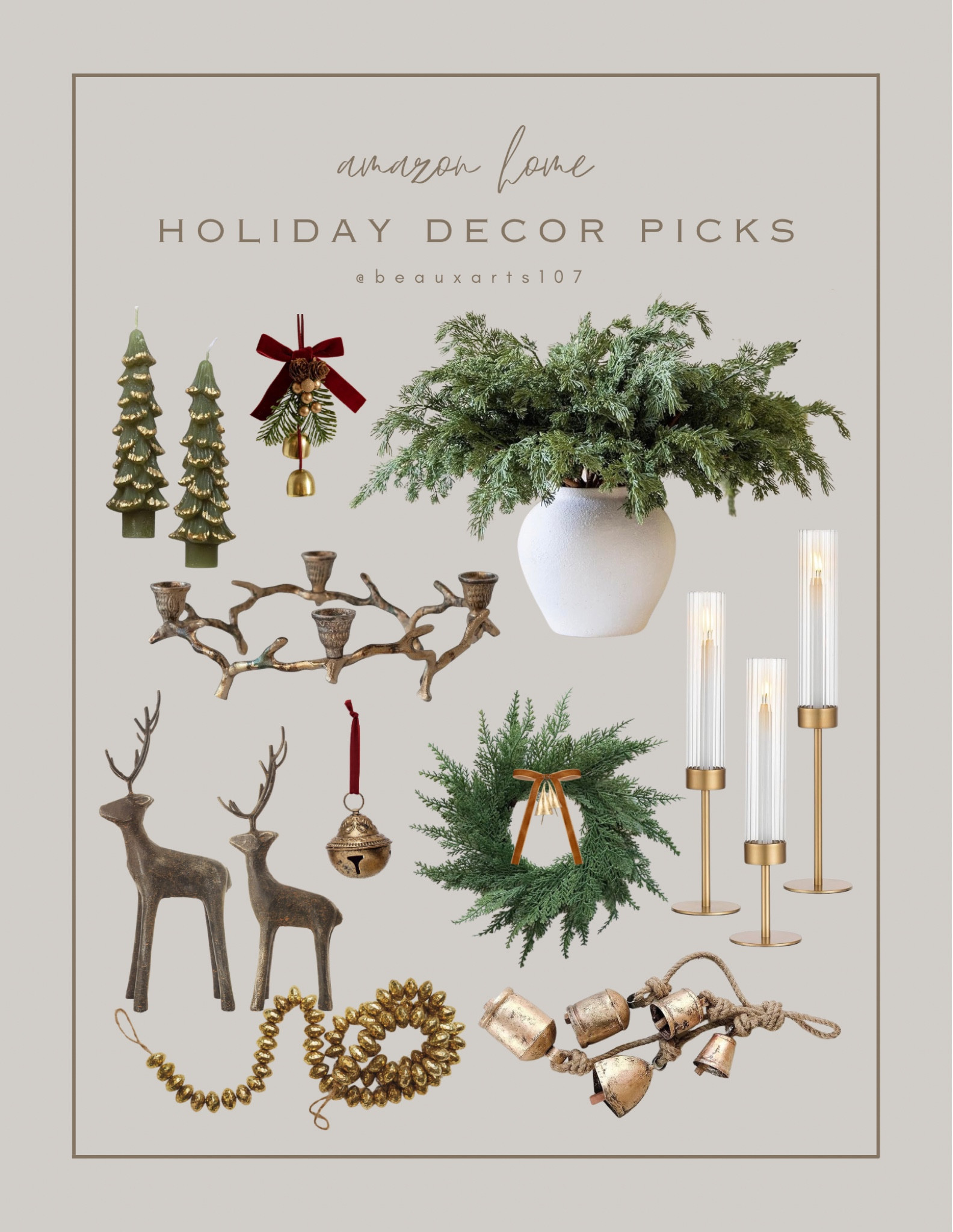 Shop these beatiful holiday favorites from Amazon!! 

#LTKHoliday #LTKHome #LTKFindsUnder50