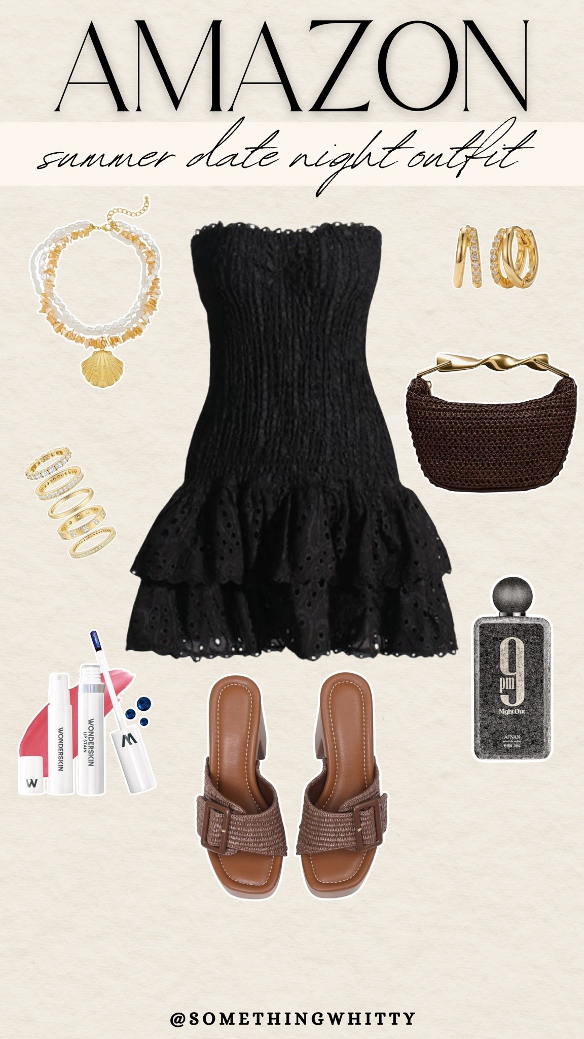 This summer outfit is perfect for a date night. Complete with the cutest accessories and shoes. The dress is lightweight and breathable. #amazonfinds #summeroutfit #datenight #amazoncreatorfinds #fashion #founditonamazon

#LTKgrwm #LTKootd #LTKSeasonal