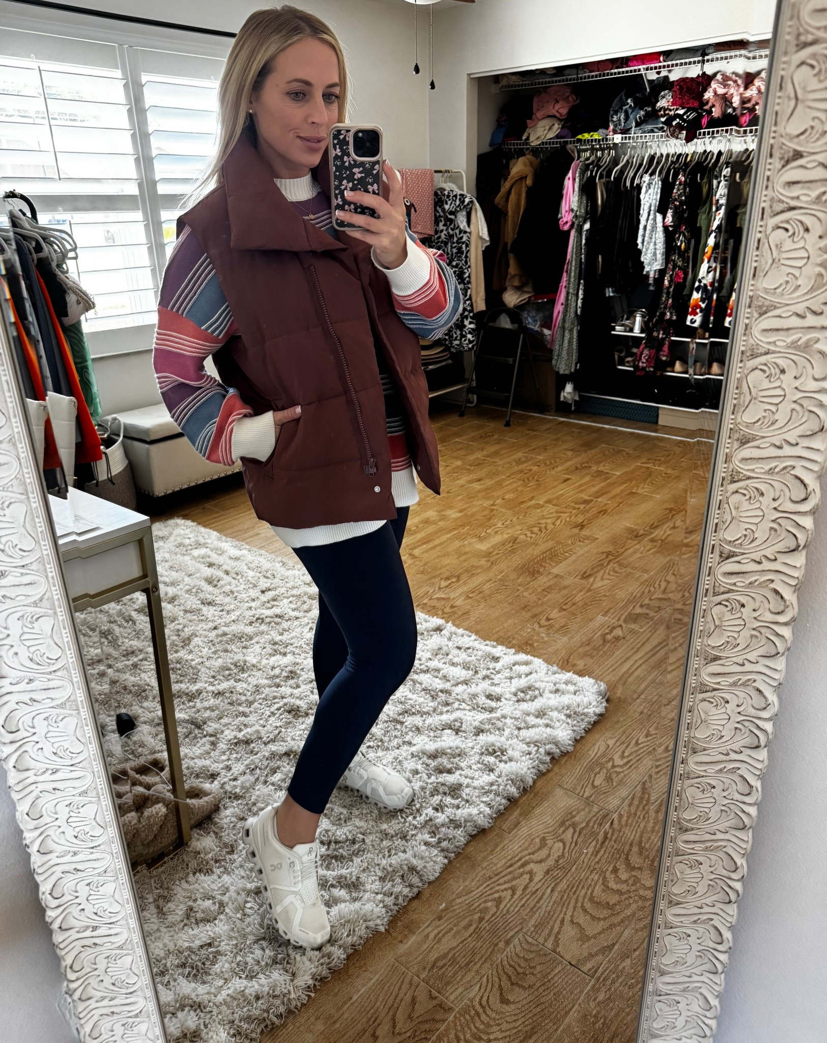 Puffer vest 

#LTKootd #LTKMidsize #LTKdayinmylife