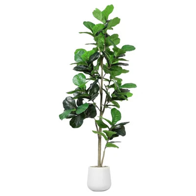 60" Artificial Fiddle Leaf Tree | Wayfair North America