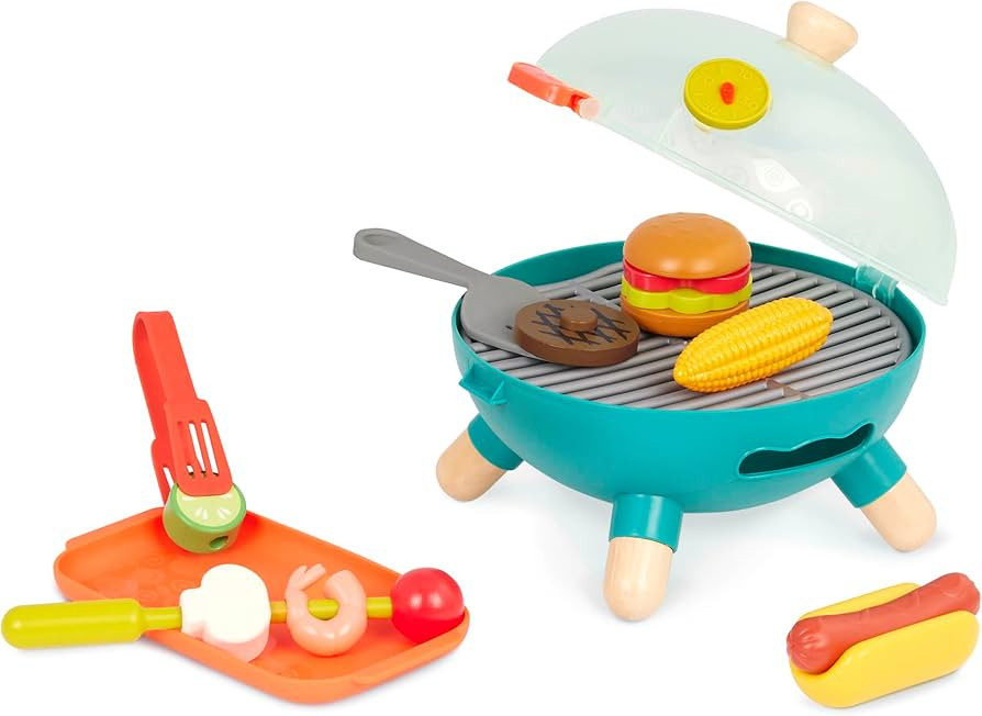 B. toys \u2013 Mini Chef \u2013 BBQ Grill Playset \u2013 Pretend Play BBQ Grill Play Set \u2013 T... | Amazon (US)