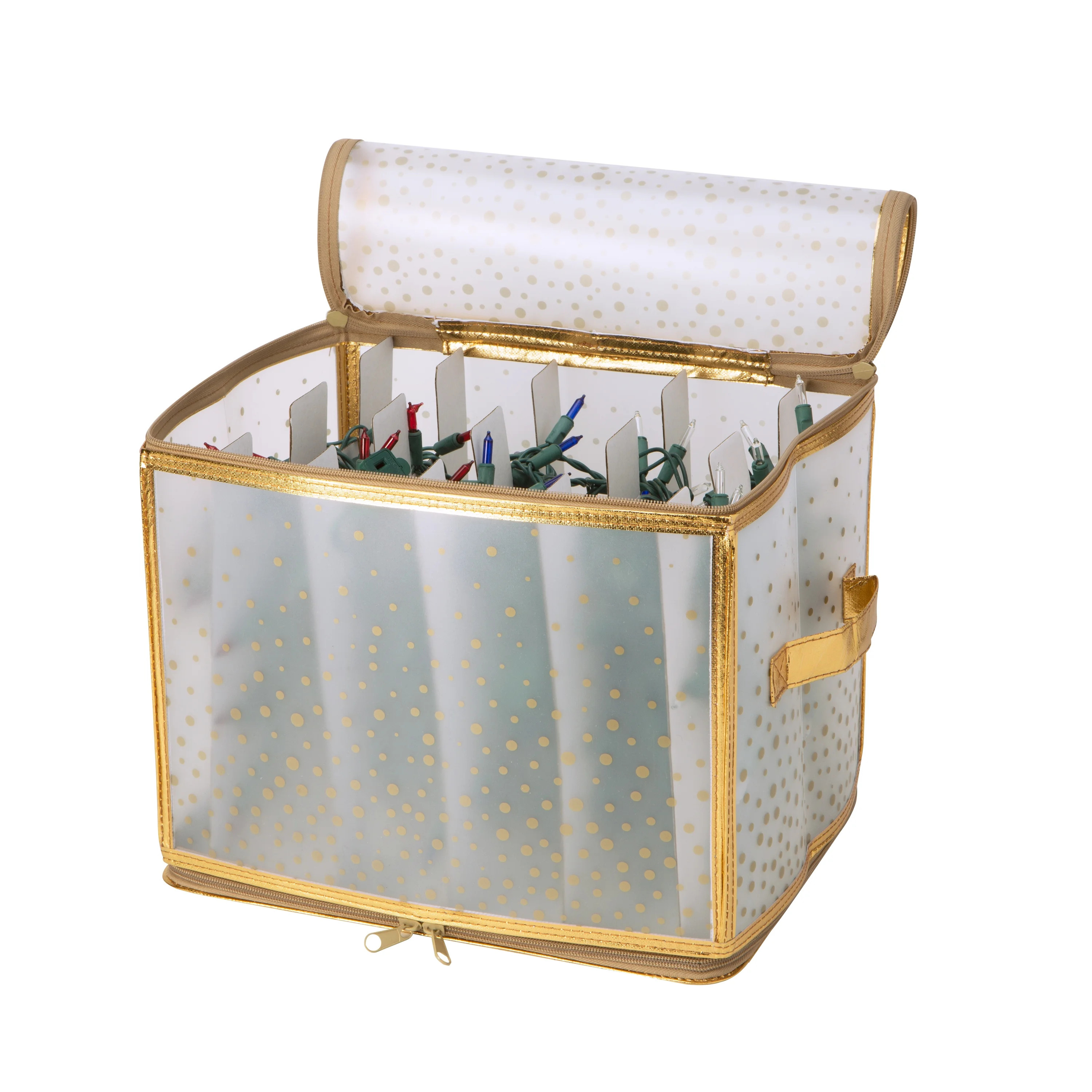 Simplify Christmas Light Organizer in Gold Printed PP - Walmart.com | Walmart (US)
