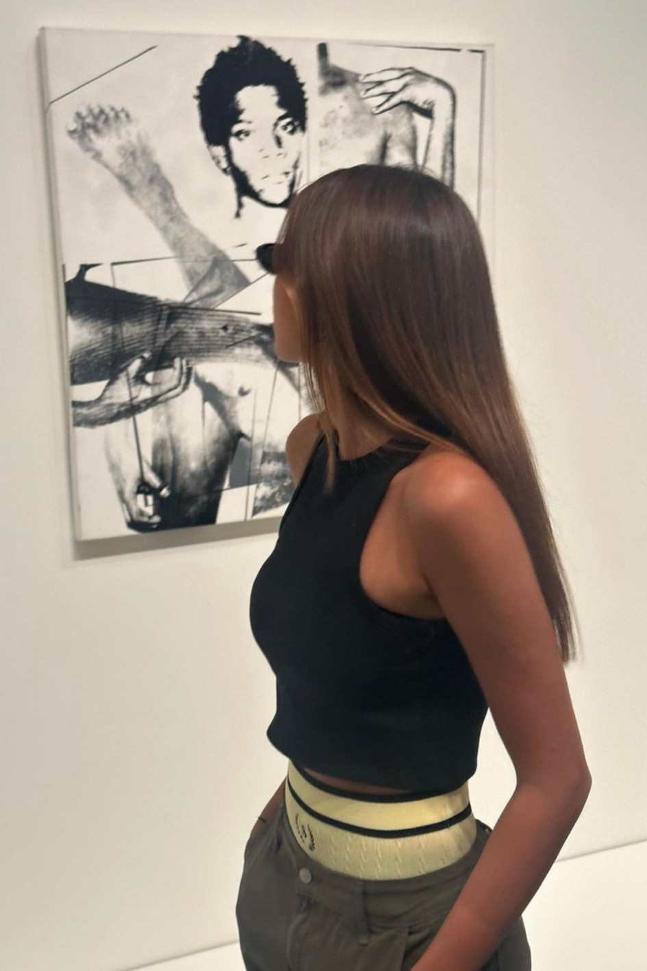 débardeur crop noir en coton, débardeur Sandro, short court en maille torsadée, short logo Sandro 

#LTKFind #LTKunder50 #LTKstyletip