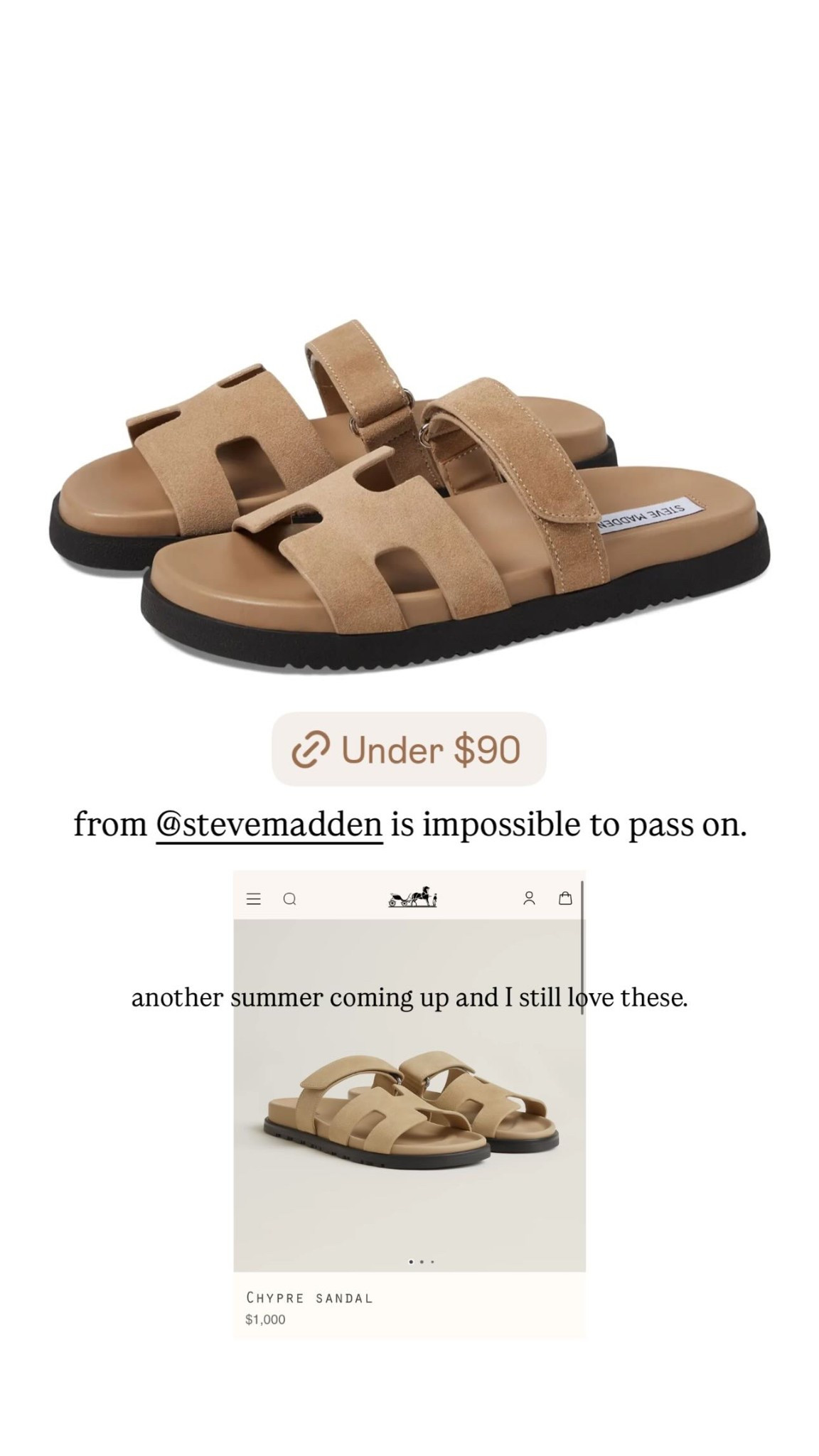 another summer coming up and I still love these. Dupe for $90 from @stevemadden is impossible to pass on.

#LTKFindsUnder100 #LTKShoeCrush #LTKSpringSale