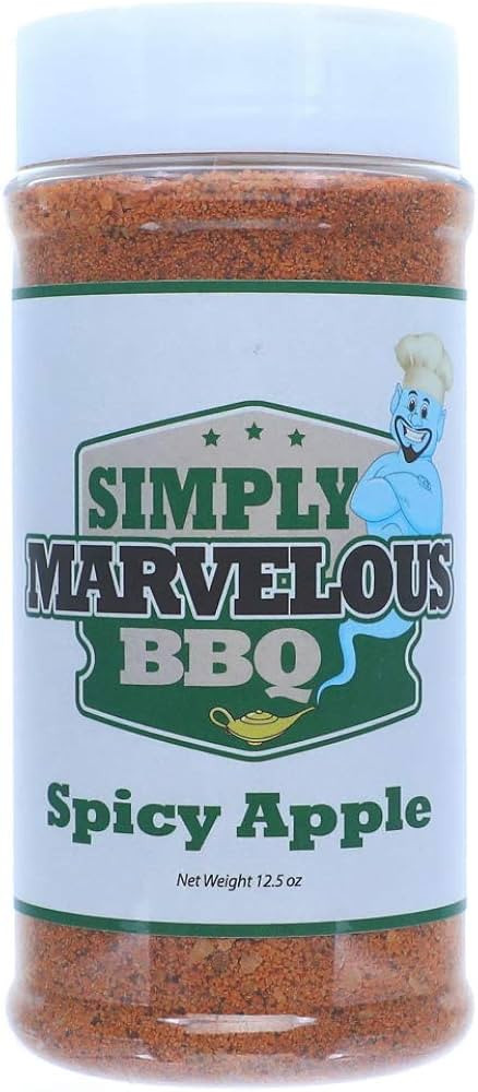 Simply Marvelous BBQ Spicy Apple Rub 13oz | Amazon (US)