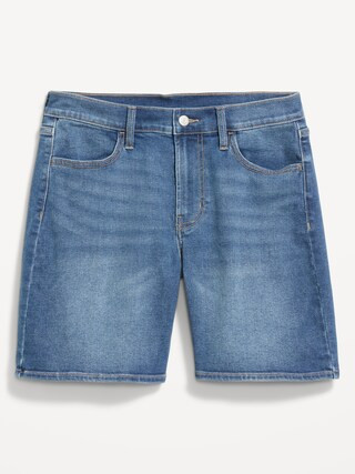 High-Waisted Wow Jean Shorts -- 7-inch inseam | Old Navy (US)