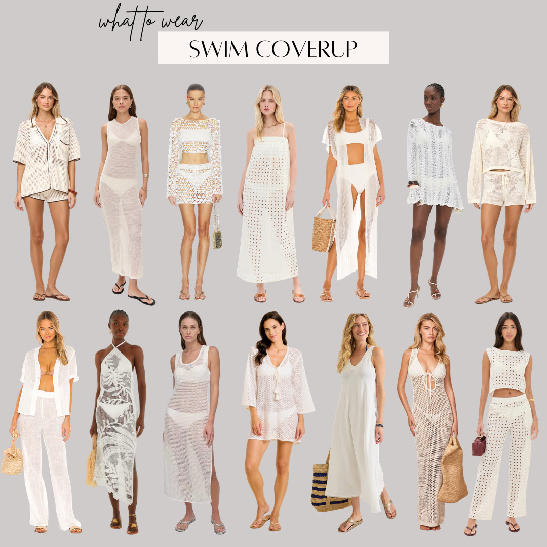 Swim Coverup / Bathing Suit Coverup

Swim cover-ups made for sunny beach days and poolside lounging. Perfect for vacations, resort wear, tropical getaways, and effortless summer style.


ootd style fashion, crochet coverup, resortwear, vacation outfit, beach outfit, boat days, lake weekend,

#LTKTravel #LTKSwim #LTKootd