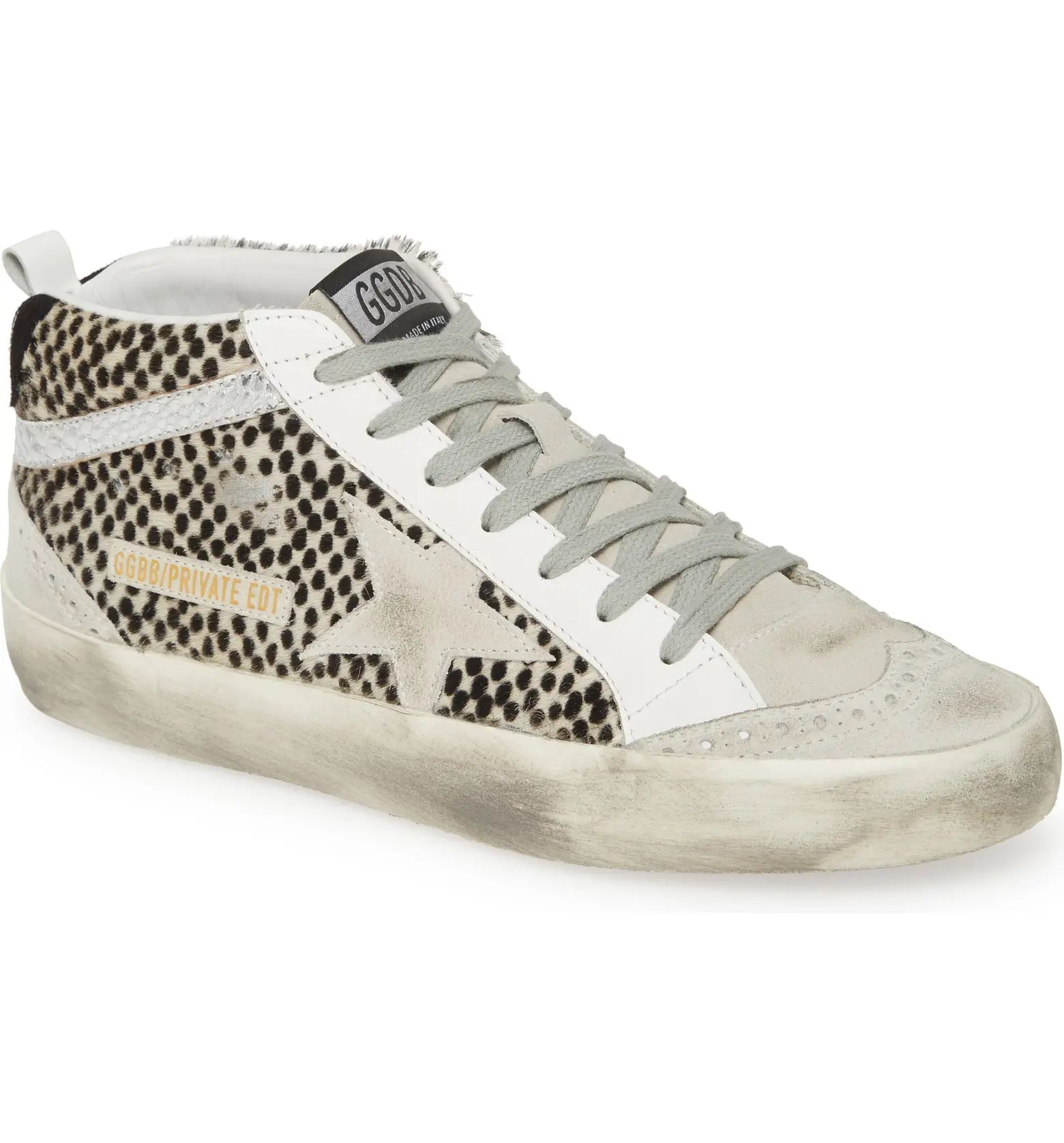 Midstar Genuine Calf Hair Sneaker | Nordstrom