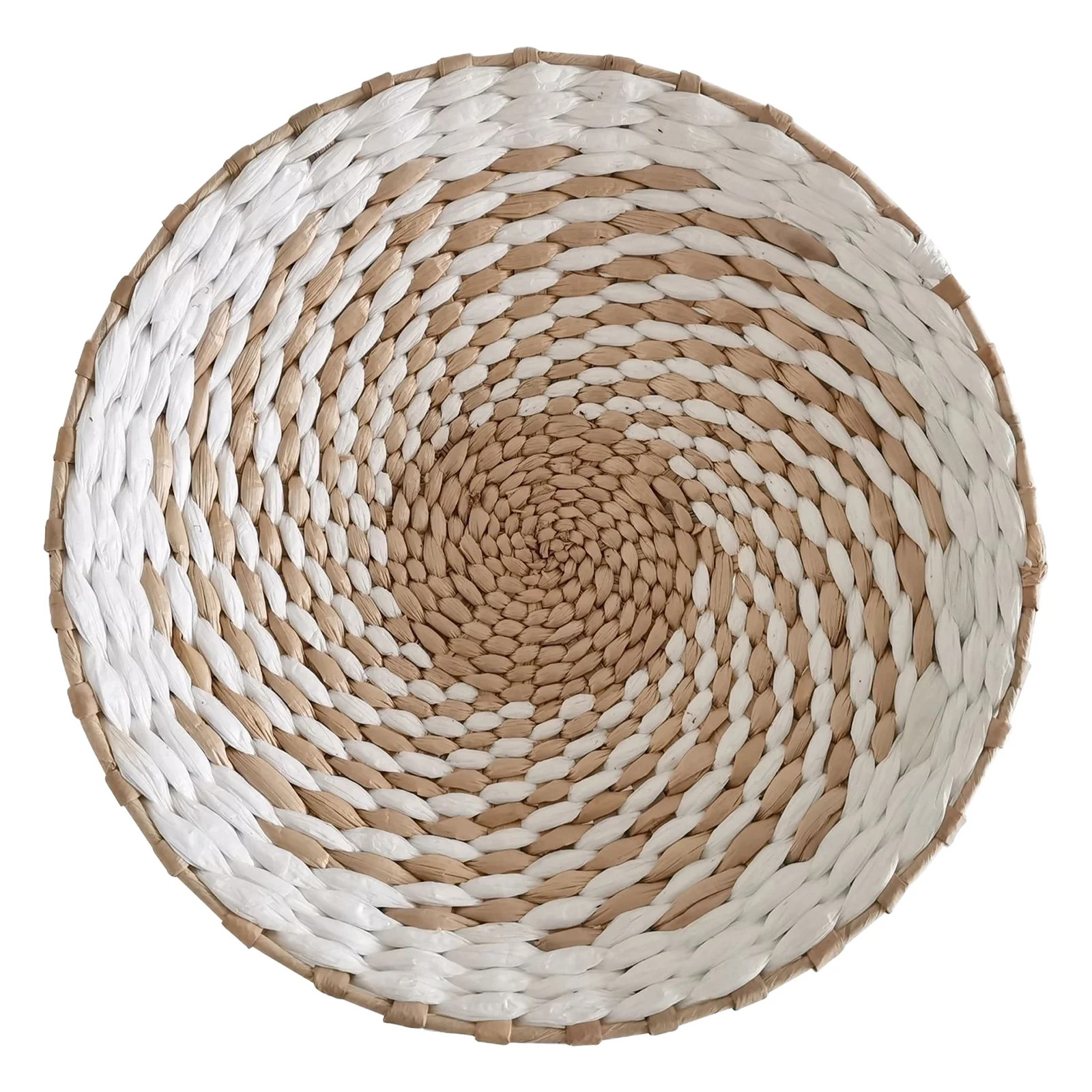 7.9 inch Wall Basket Decor by Natural Living - Woven Wall Baskets. Handcrafted Round Trays Home D... | Walmart (US)